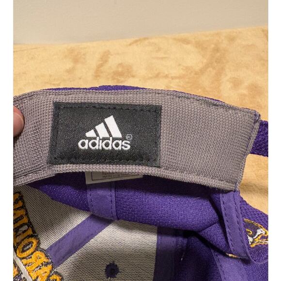 Adidas East Carolina University ECU Pirates One Size Adjustable Hat - Picture 3 of 4